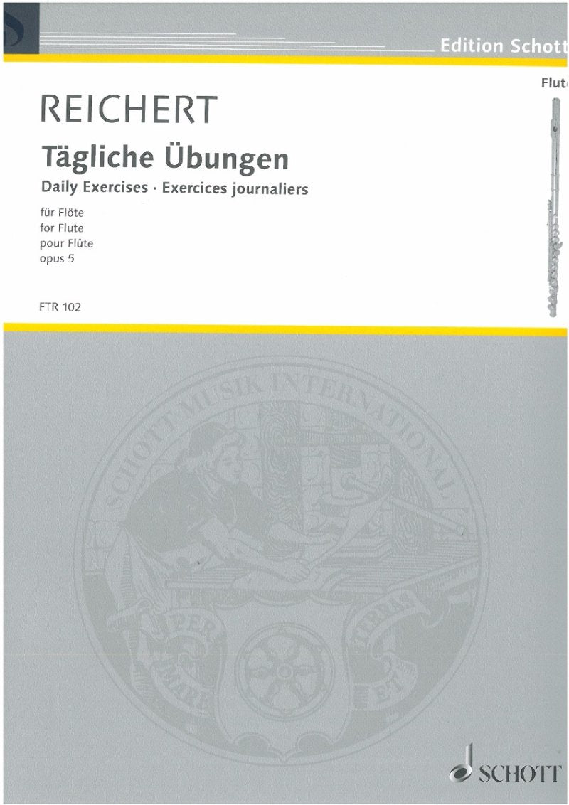 Reichert - Daily Exercises Op 5 Flute