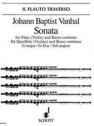Vanhal - Sonata G Major Op 10 No 1 Flute/bc