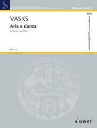 Vasks - Aria E Danza for Flute/piano