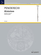 Penderecki - Misterioso for Flute/piano