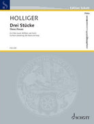 Holliger - 3 Pieces for Flute (doubling Alto Flute)/harp