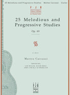 Carcassi - 25 Melodious & Progressive Studies Op 60 Guitar