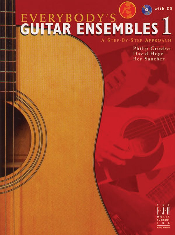 Everybodys Gtr Ensembles Bk 1 Bk/cd