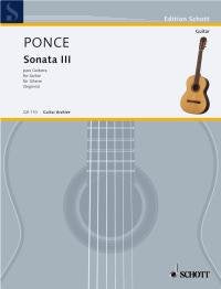 Ponce - Sonata No 3 for Guitar