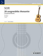 Sor - 20 Selected Minuets for Guitar