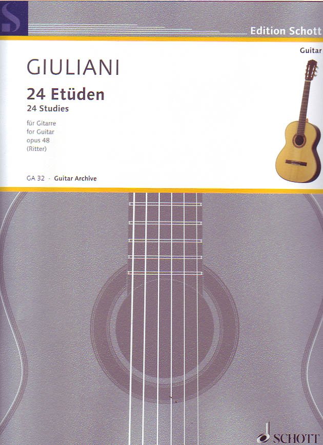 Giuliani - 24 Studies Op 48 for Guitar