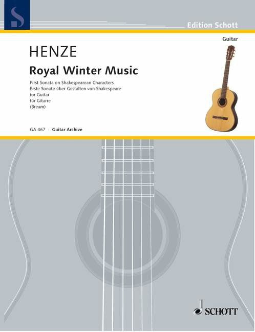 Henze - Royal Winter Music Sonata No 1 Guitar
