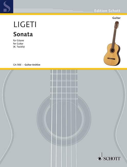 Ligeti - Sonata  for Guitar Arr Tosidis