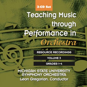 Teaching Music Through Perf Orch Cd V3 Gr 1-3
