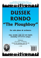 Rondo the Ploughboy for Solo Piano and Orchestra Sc/pts