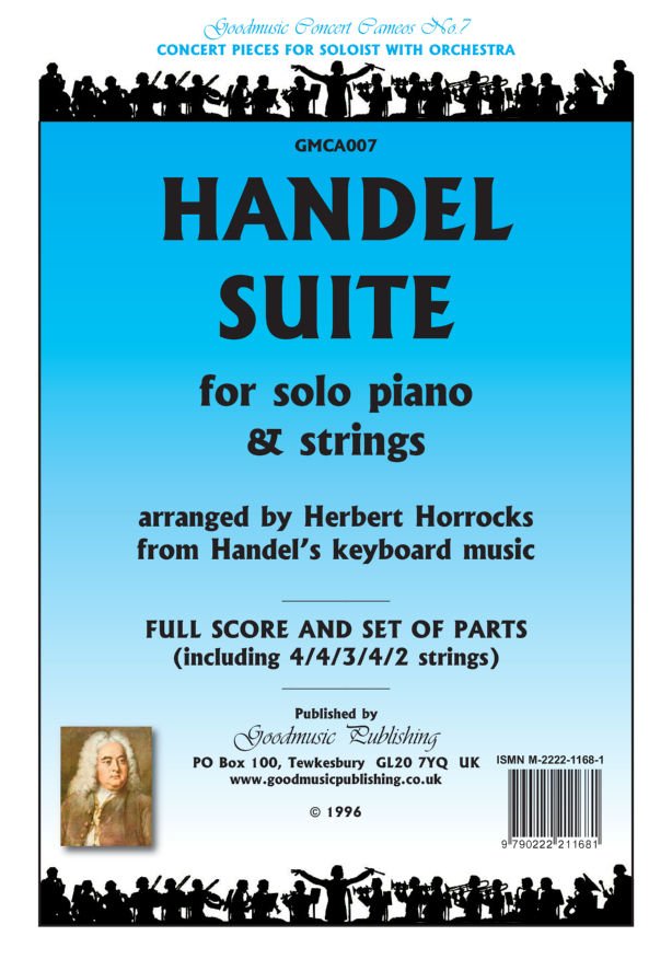 Handel Suite for Solo Piano and Strings Sc/pts
