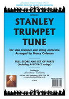 Trumpet Tune for Solo Trumpet/string Orchestra Sc/pts