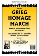 Homage March for Orchestra Sc/pts