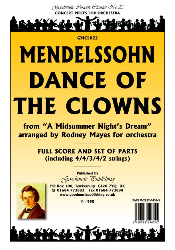 Dance of the Clowns for Orchestra Sc/pts
