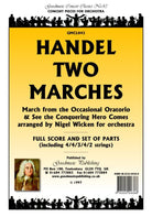 Handel - 2 Marches for Orchestra Sc/pts