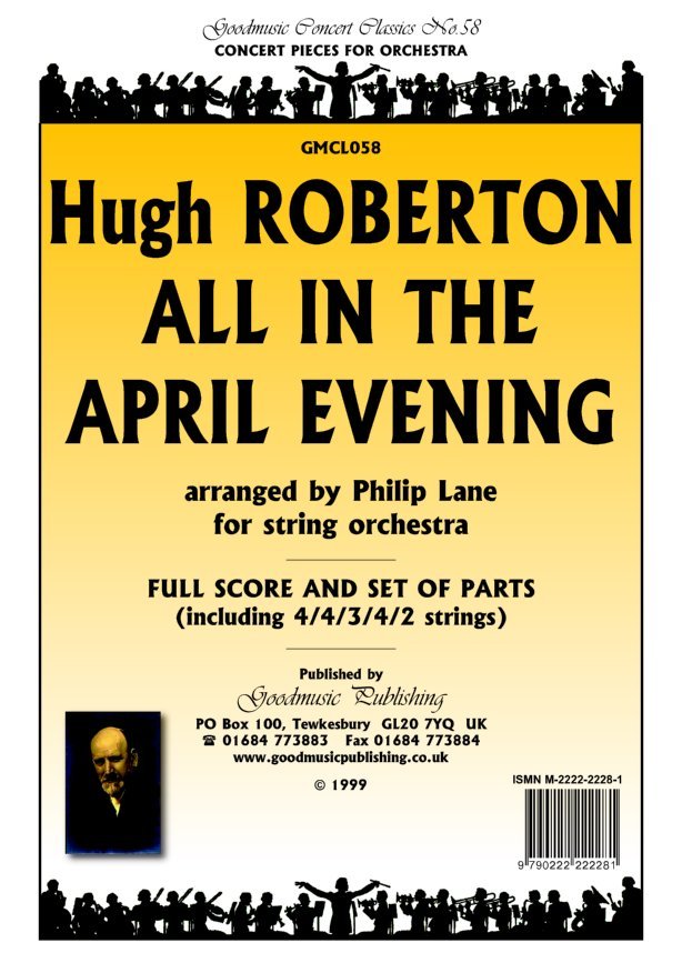 All in the April Evening for String Orchestra Sc/pts