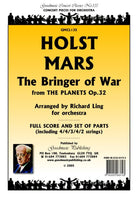 Mars (the Bringer of War) for Orchestra Sc/pts