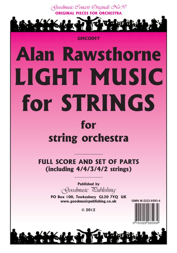 Rawsthorne - Light Music for Strings Sc/pts