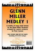 Glenn Miller Medley 1 for Orchestra Sc/pts