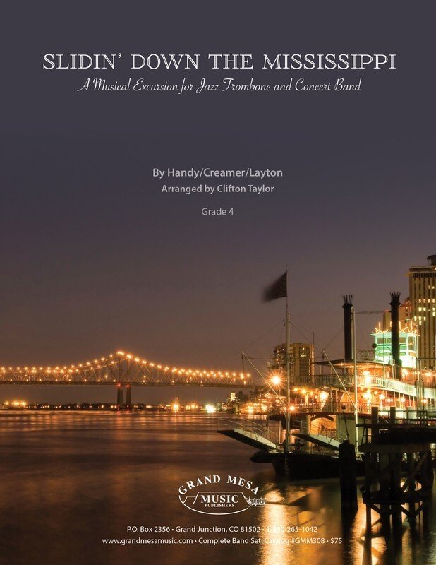 Slidin Down the Mississippi Cb4 Sc/pts