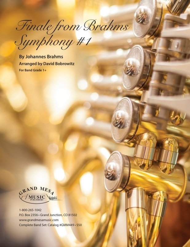 Finale From Brahms Symphony No 1 Cb1.5 Sc/pts