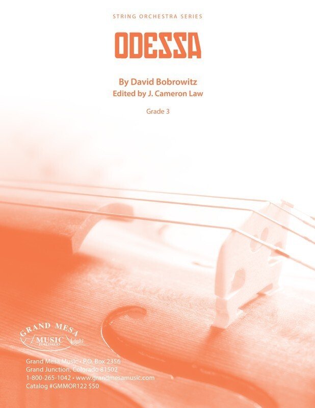 Odessa for String Orchestra So3 Sc/pts