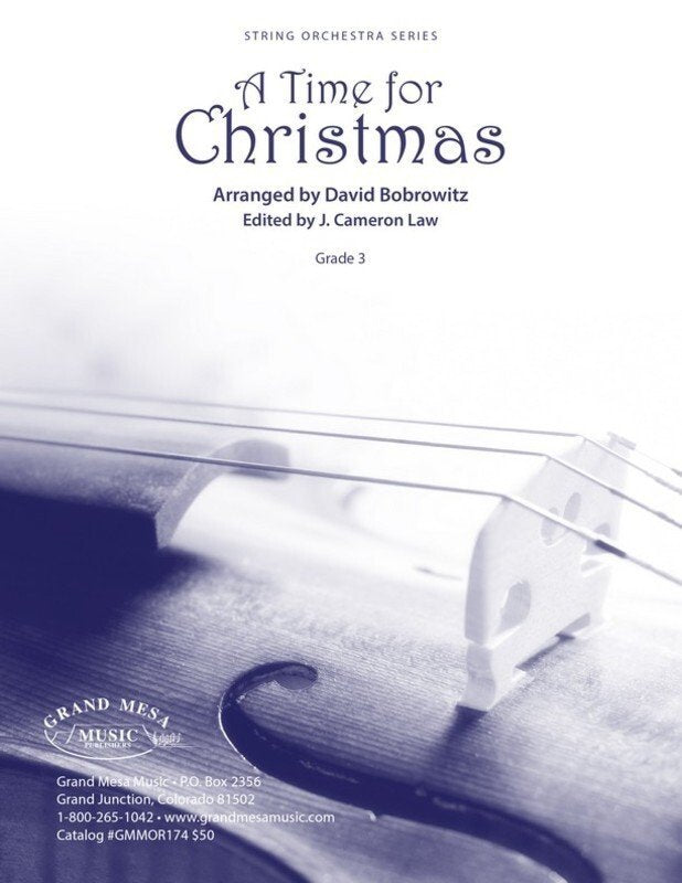 A Time for Christmas for String Orchestra So3 Sc/pts