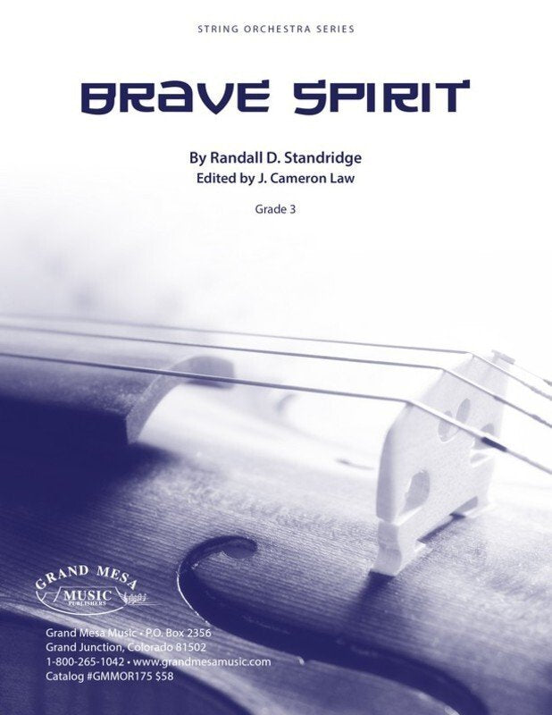 Brave Spirit for String Orchestra So3 Sc/pts
