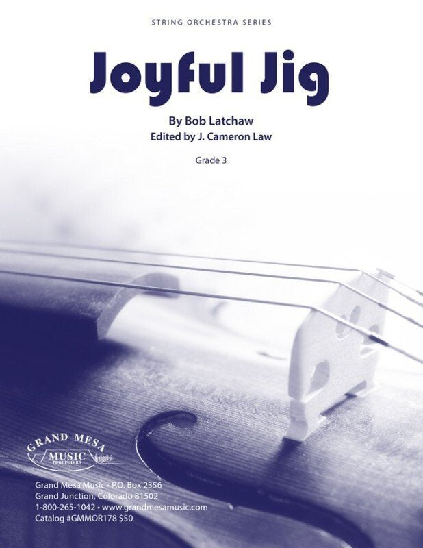 Joyful Jig for String Orchestra So3 Sc/pts