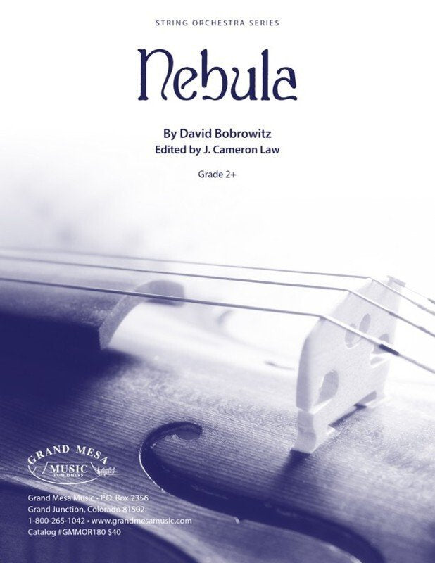 Nebula for String Orchestra So2 Sc/pts