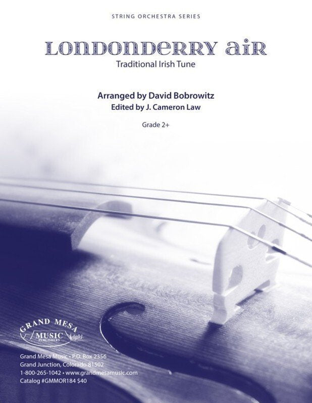 Londonderry Air for String Orchestra So2 Sc/pts