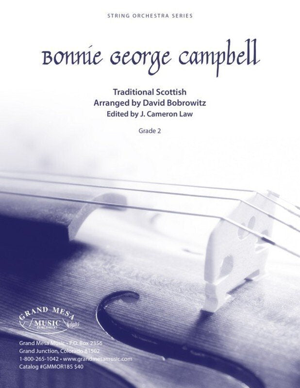 Bonnie George Campbell for String Orchestra So2 Sc/pts