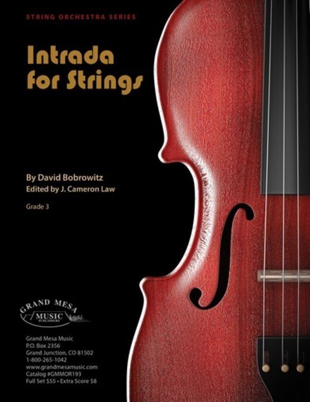 Intrada for Strings for String Orchestra So3 Sc/pts