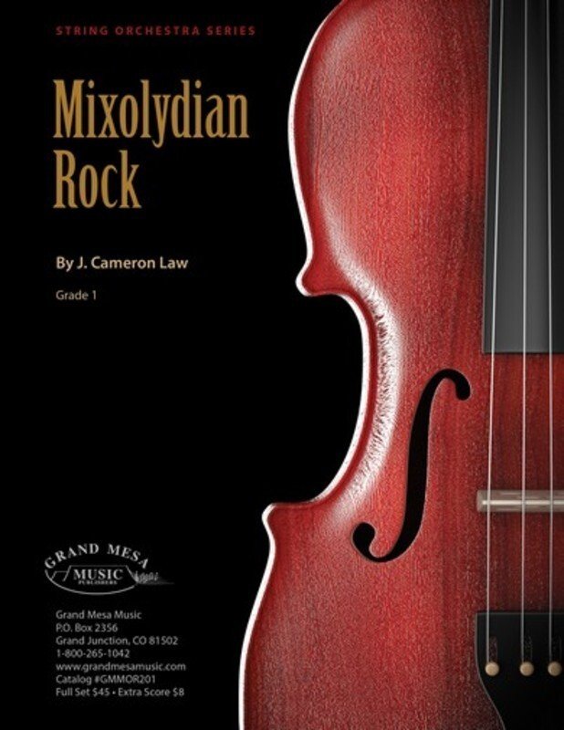Mixolydian Rock for String Orchestra So1 Sc/pts