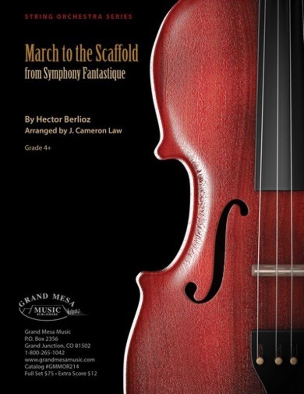 March to the Scaffold for String Orchestra So4.5 Sc/pts
