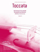 Toccata for String Orchestra So2.5 Sc/pts