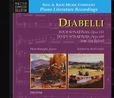 Diabelli - 4 Sonatinas Op 151 & 7 Sonatinas Op 168 Cd