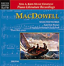 Macdowell: Selected Works for Piano (cd)