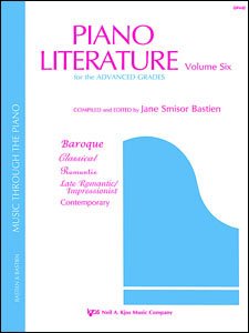 Piano Literature Vol 6 for the Advanced Grades