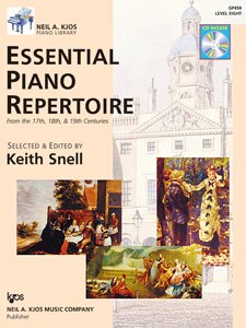 Essential Piano Repertoire Lev 8 17th/18th/19th Centuries