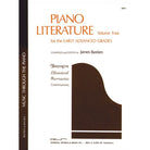 Piano Literature Vol 4 Early Advanced Grades