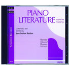 Piano Literature Vol 1 & 2 (cd)