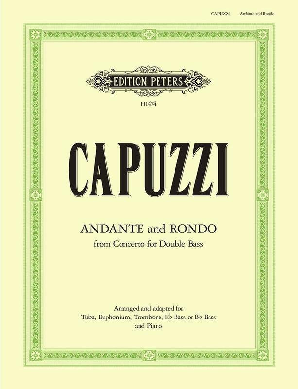 Capuzzi - Andante and Rondo Trombone or Tuba/piano