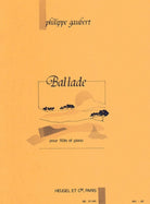 Gaubert - Ballade for Flute/piano