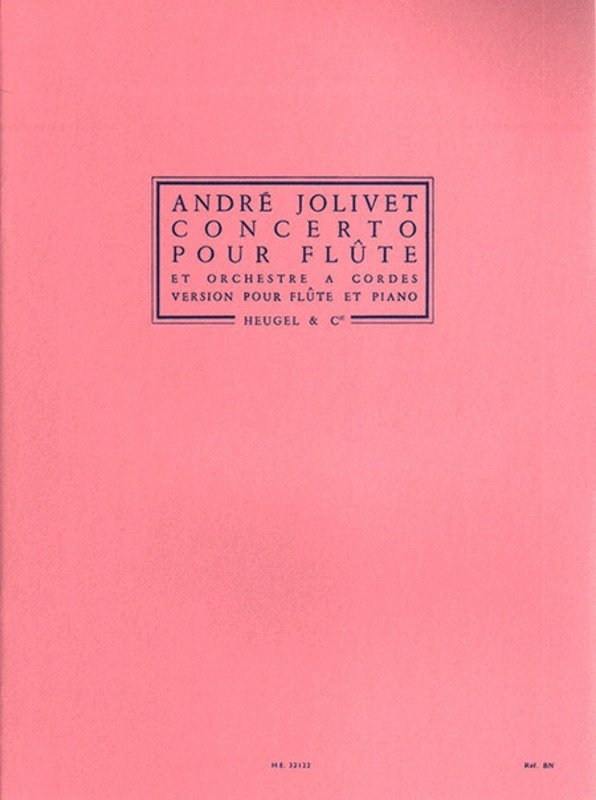 Jolivet - Concerto for Flute/piano