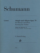 Schumann - Adagio and Allegro Op 70 for Violin/piano