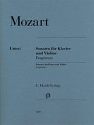 Sonatas for Violin & Piano Fragments