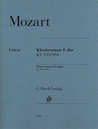 Mozart - Piano Sonata F Major K 533/494