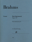 Brahms - 3 Intermezzi Op 117 Piano