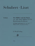 Miller and the Brook (die Schone Mullerin) Piano Arr Liszt